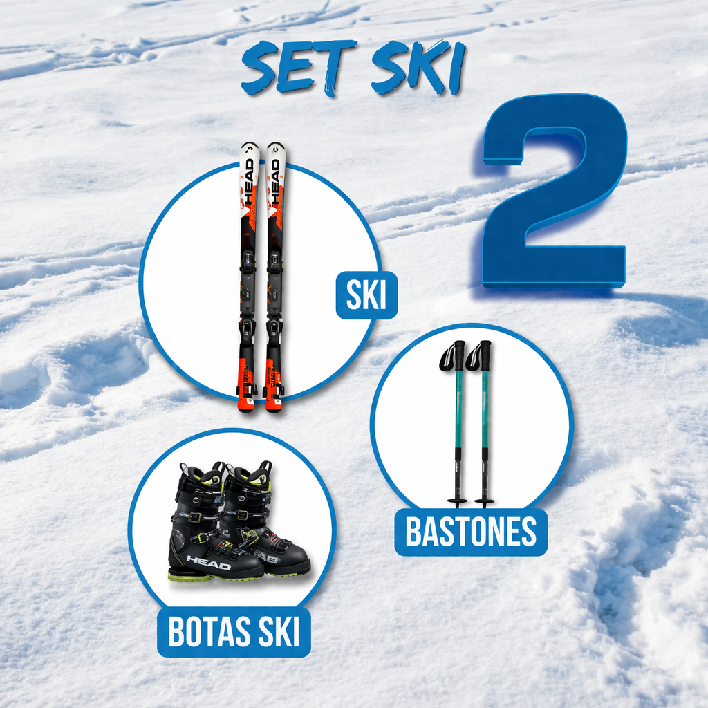 Kit Equipo de Ski
